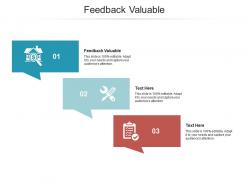 Feedback valuable ppt powerpoint presentation model clipart images cpb