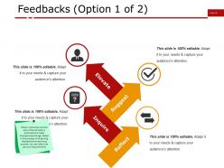 Feedbacks Ppt Infographic Template