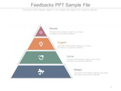 84385129 style layered pyramid 4 piece powerpoint presentation diagram infographic slide