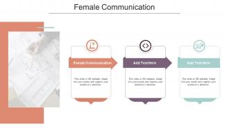 Female Communication In Powerpoint And Google Slides Cpb