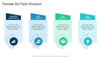Female Six Pack Workout In Powerpoint And Google Slides Cpb