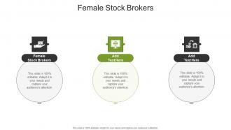 Female Stock Brokers In Powerpoint And Google Slides Cpb