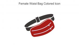Female Waist Bag Colored Icon In Powerpoint Pptx Png And Editable Eps Format