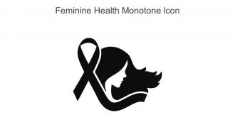Feminine Health Monotone Icon In Powerpoint Pptx Png And Editable Eps Format