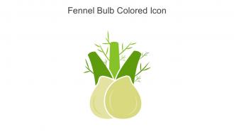 Fennel Bulb Colored Icon In Powerpoint Pptx Png And Editable Eps Format