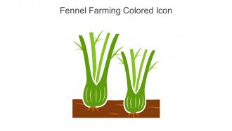 Fennel Farming Colored Icon In Powerpoint Pptx Png And Editable Eps Format