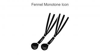 Fennel Monotone Icon In Powerpoint Pptx Png And Editable Eps Format