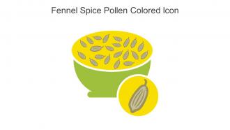 Fennel Spice Pollen Colored Icon In Powerpoint Pptx Png And Editable Eps Format