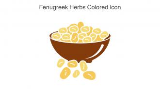 Fenugreek Herbs Colored Icon In Powerpoint Pptx Png And Editable Eps Format