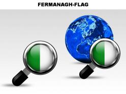 Fermanagh country powerpoint flags