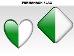 Fermanagh country powerpoint flags