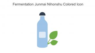 Fermentation Junmai Nihonshu Colored Icon In Powerpoint Pptx Png And Editable Eps Format