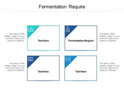 Fermentation require ppt powerpoint presentation slides outline cpb
