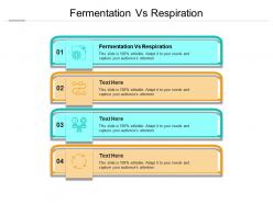 Fermentation vs respiration ppt powerpoint presentation styles styles cpb