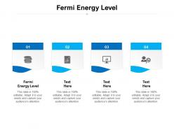 Fermi energy level ppt powerpoint presentation infographics topics cpb