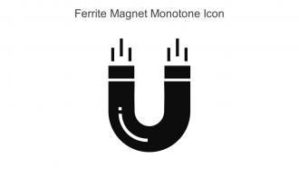 Ferrite Magnet Monotone Icon In Powerpoint Pptx Png And Editable Eps Format
