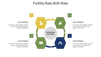 Fertility rate birth rate ppt powerpoint presentation summary visuals cpb