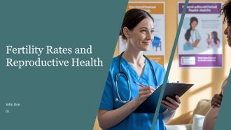 Fertility Rates And Reproductive Health PPT Designs AT