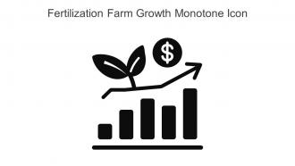 Fertilization Farm Growth Monotone Icon In Powerpoint Pptx Png And Editable Eps Format