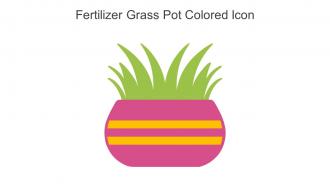 Fertilizer Grass Pot Colored Icon In Powerpoint Pptx Png And Editable Eps Format