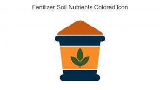 Fertilizer Soil Nutrients Colored Icon In Powerpoint Pptx Png And Editable Eps Format