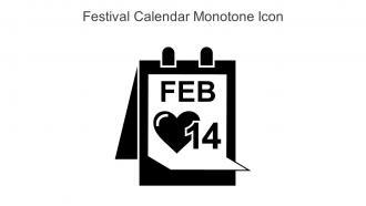 Festival Calendar Monotone Icon In Powerpoint Pptx Png And Editable Eps Format