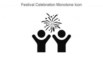 Festival Celebration Monotone Icon In Powerpoint Pptx Png And Editable Eps Format