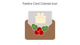 Festive Card Colored Icon In Powerpoint Pptx Png And Editable Eps Format