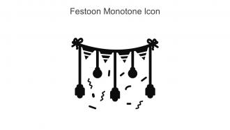 Festoon Monotone Icon In Powerpoint Pptx Png And Editable Eps Format