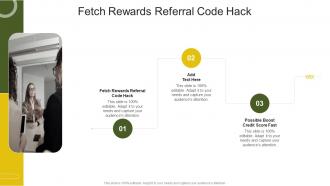 Fetch Rewards Referral Code Hack In Powerpoint And Google Slides Cpb