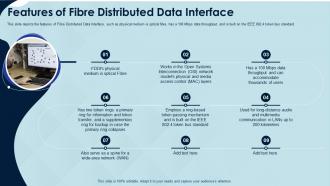Fiber distributed data interface it features of fibre distributed data interface