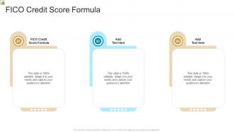 FICO Credit Score Formula In Powerpoint And Google Slides Cpb