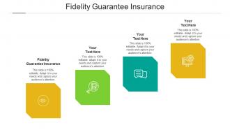 Fidelity guarantee insurance ppt powerpoint presentation portfolio skills cpb