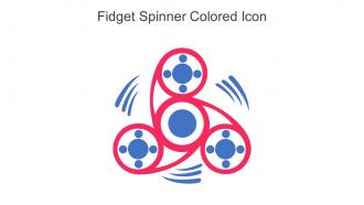 Fidget Spinner Colored Icon In Powerpoint Pptx Png And Editable Eps Format