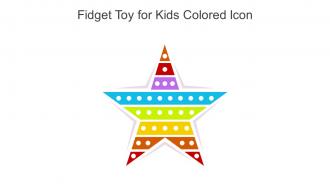 Fidget Toy For Kids Colored Icon In Powerpoint Pptx Png And Editable Eps Format