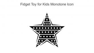 Fidget Toy For Kids Monotone Icon In Powerpoint Pptx Png And Editable Eps Format