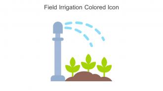 Field Irrigation Colored Icon In Powerpoint Pptx Png And Editable Eps Format