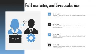 Field Marketing And Direct Sales Icon