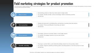 Field Marketing Strategies For Product Promotion