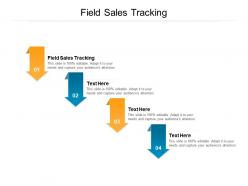 Field sales tracking ppt powerpoint presentation outline graphics cpb