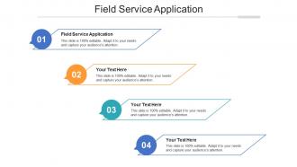 Field service application ppt powerpoint presentation slides guidelines cpb