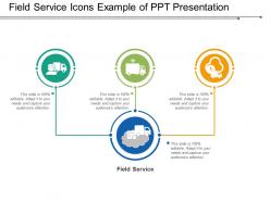 Field service icons example of ppt presentation
