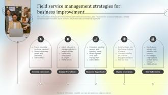 Field Service Management Strategies For Business Improvement