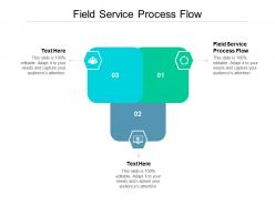 Field service process flow ppt powerpoint presentation inspiration layouts cpb
