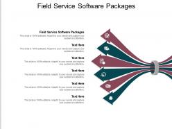 Field service software packages ppt powerpoint presentation file demonstration cpb
