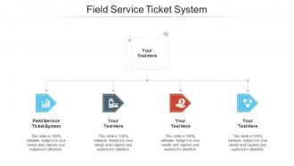 Field service ticket system ppt powerpoint presentation file slide download cpb