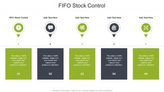 FIFO Stock Control In PowerPoint And Google Slides Cpb
