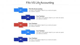 Fifo Vs Lifo Accounting Ppt Powerpoint Presentation Layouts Layouts Cpb