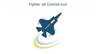 Fighter Jet Colored Icon In Powerpoint Pptx Png And Editable Eps Format