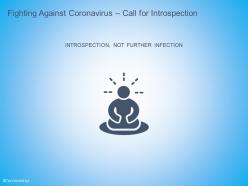 Fighting against coronavirus introspection isolation